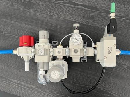 Metro ACS-PNE-004 precision air preparation set with air-saving valve