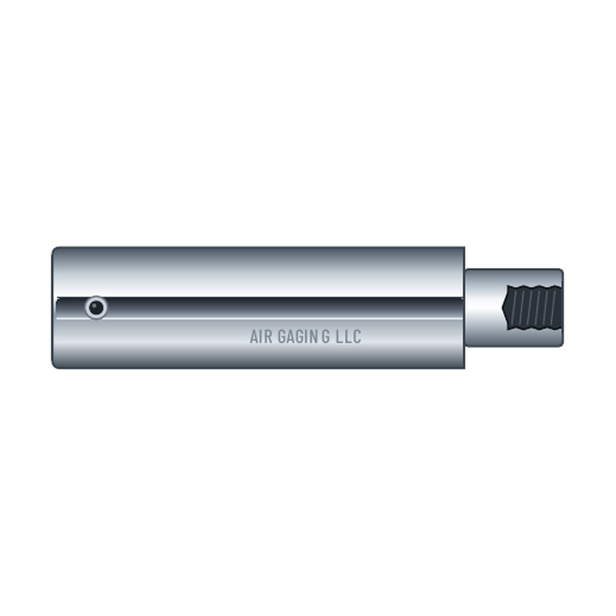 Blind-hole air plug gage, APB style