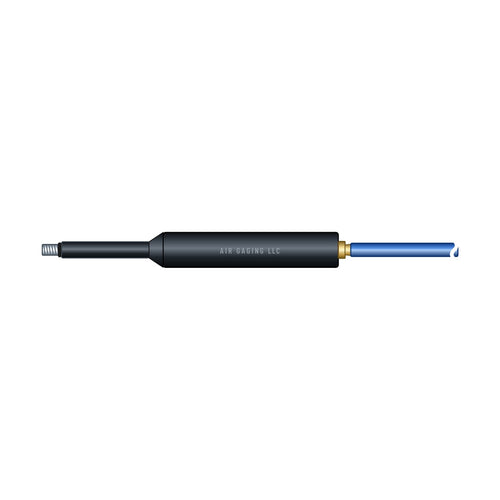 Air probe on a handle and hose assembly