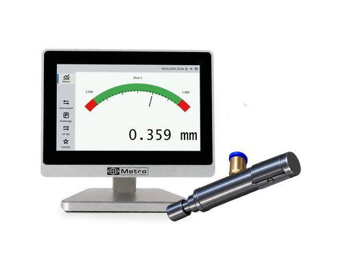 Metro M5 digital air gage display