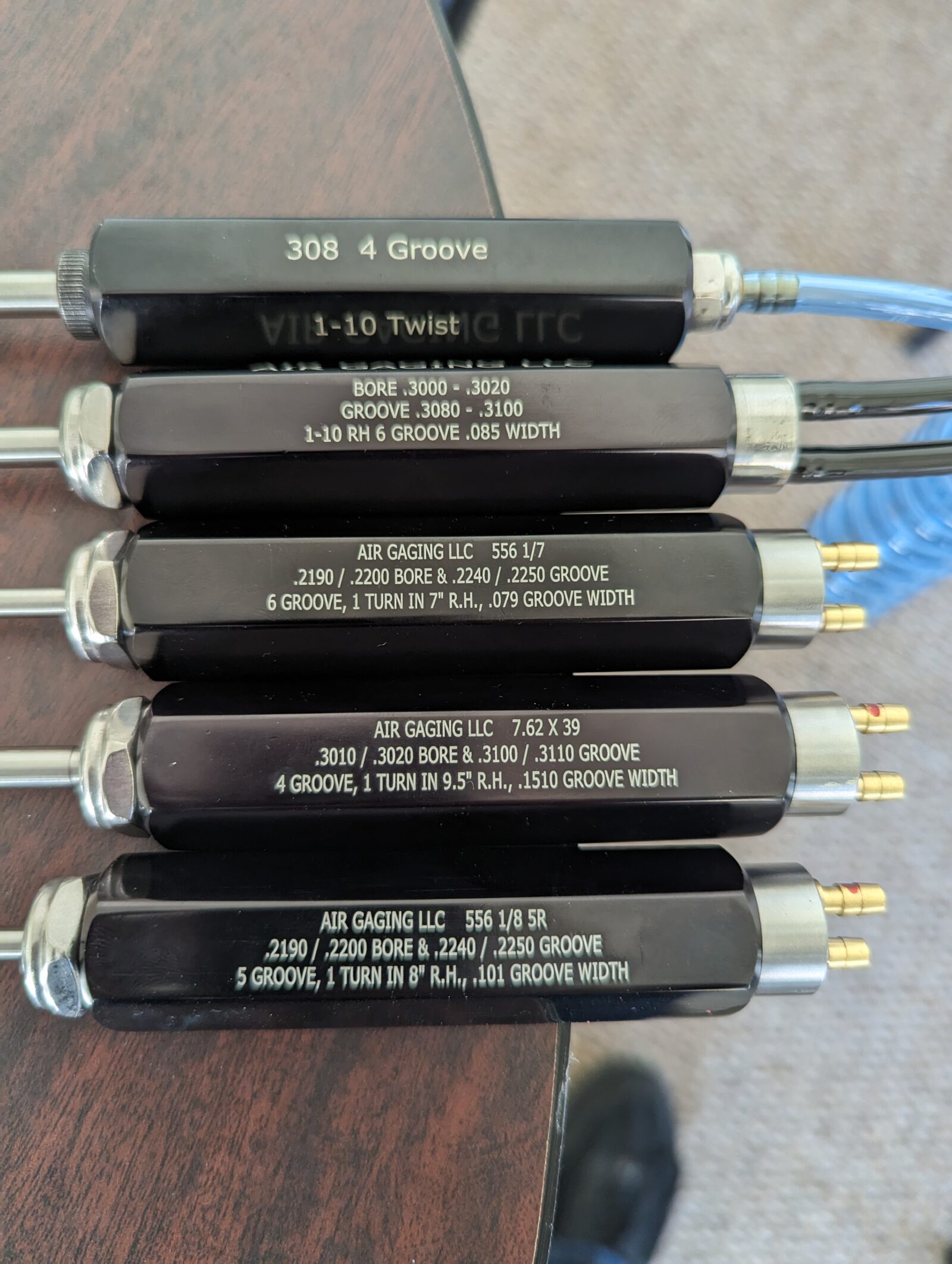 Diameter & Bore Gun Barrel Air Gages Air Gaging LLC